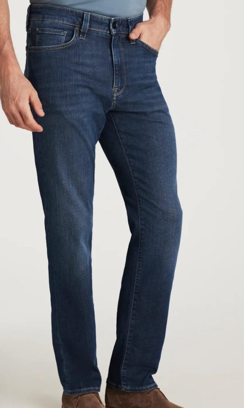 Men's Dark Blue Slim Fit Jeans